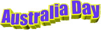 text australiaday Sticker