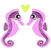 In Love Swimming Sticker