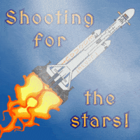 Egonauts space crypto stars nft GIF