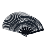 backstore fan back handfan rheo Sticker