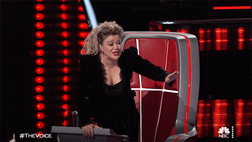 Kelly Clarkson Omg GIF by The Voice