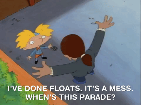 hey arnold nick splat GIF
