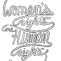 Human Rights Feminism Sticker by INTO ACTION