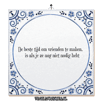 Nl Trots Sticker by Tegelspreuken.nl