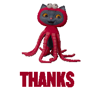 Imaginary Friends Thank You Sticker by IF Movie