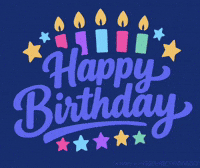 Happy Birthday GIF by Heather Roberts