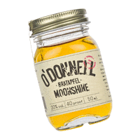 odonnell jar moonshine schnaps liqueur Sticker