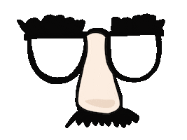 Glasses Eyebrows Sticker