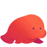 biaparettimaslovskiy happy hype manatee Sticker