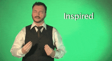 inspired sign language GIF by Sign with Robert