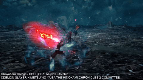 Video Game Fighting GIF by Demon Slayer: The Hinokami Chronicles 2