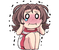 Scared Fear Sticker by Jin