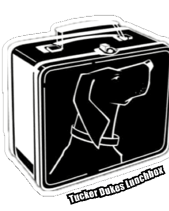 tuckerdukes tucker dukes lunchbox Sticker