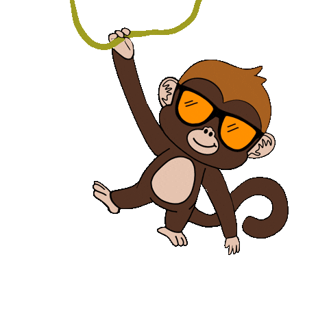 Monito Café Sticker