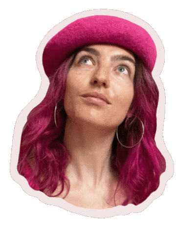 Art Girl Sticker