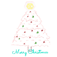 Merry Christmas Sticker