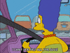 Driving Season 16 GIF by The Simpsons