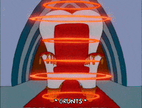 lisa simpson laser GIF