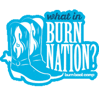 Burn Nation Sticker by Burn Boot Camp