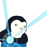 Destroy Dragon Ball Sticker by Pudgy Penguins