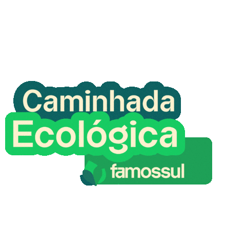Caminhada Sticker by Famossul