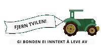 Bondelaget traktor norges bondelag bondelaget norge trenger bonden Sticker