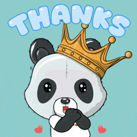 Thanks Bm GIF by PandaPals