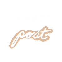 New Post Gold Sticker