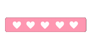 Hearts Sticker