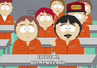 scared randy marsh GIF by South Park 