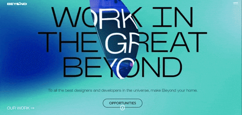 Beyond Fun Webflow website example