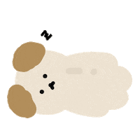 Tired Sleep Sticker