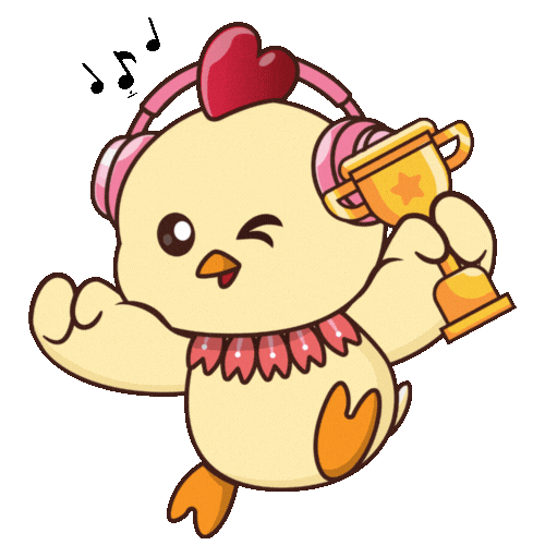 Celebration Winning Sticker by Keesong