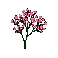 Flower Spring Sticker