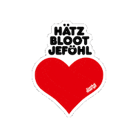 funkymarys liebe herz karneval koln Sticker