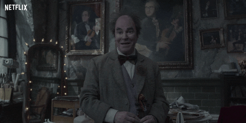 A Series Of Unfortunate Events Nero GIF by NETFLIX