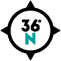 North Sticker