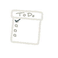 List Todo Sticker by Jugendtagung