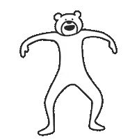 happy dance Sticker by takadabear