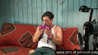 sniffing GIF
