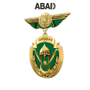 abadmerkez giphyupload soldier medal qarabag Sticker