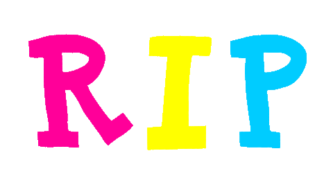 Rainbow Text Sticker by Rosa Maria Renova