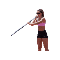 Pole Vault Spirit Sticker by Gill Athletics