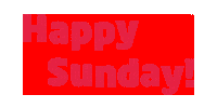 Happy Sunday Sticker by von Mende Marketing