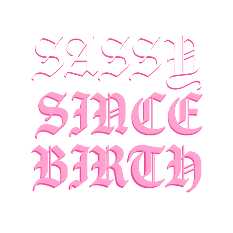 Pink Sticker by Sassy Online