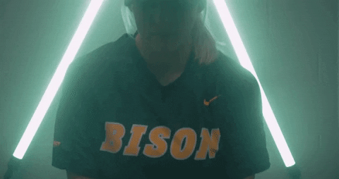 North Dakota State Bat GIF by NDSU Athletics