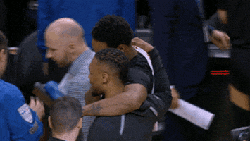 damian lillard bros GIF by NBA
