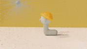 daisymlink animation illustration awkward slime GIF