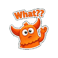 Shocked Wait What Sticker by Momo & Tulus