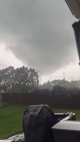 Confirmed Tornado Touches Down in Central Maryland